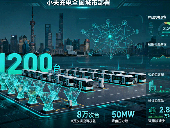 重新定义移动储能充电新维度，构建城市智慧能源网络！